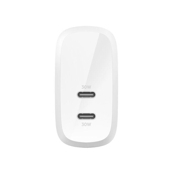 Belkin 60W Dual USB-C PD Wall Charger with PPS