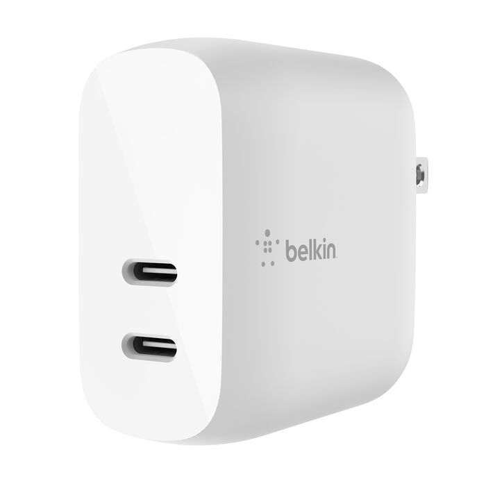 Belkin 40W Dual USB-C PD Wall Charger