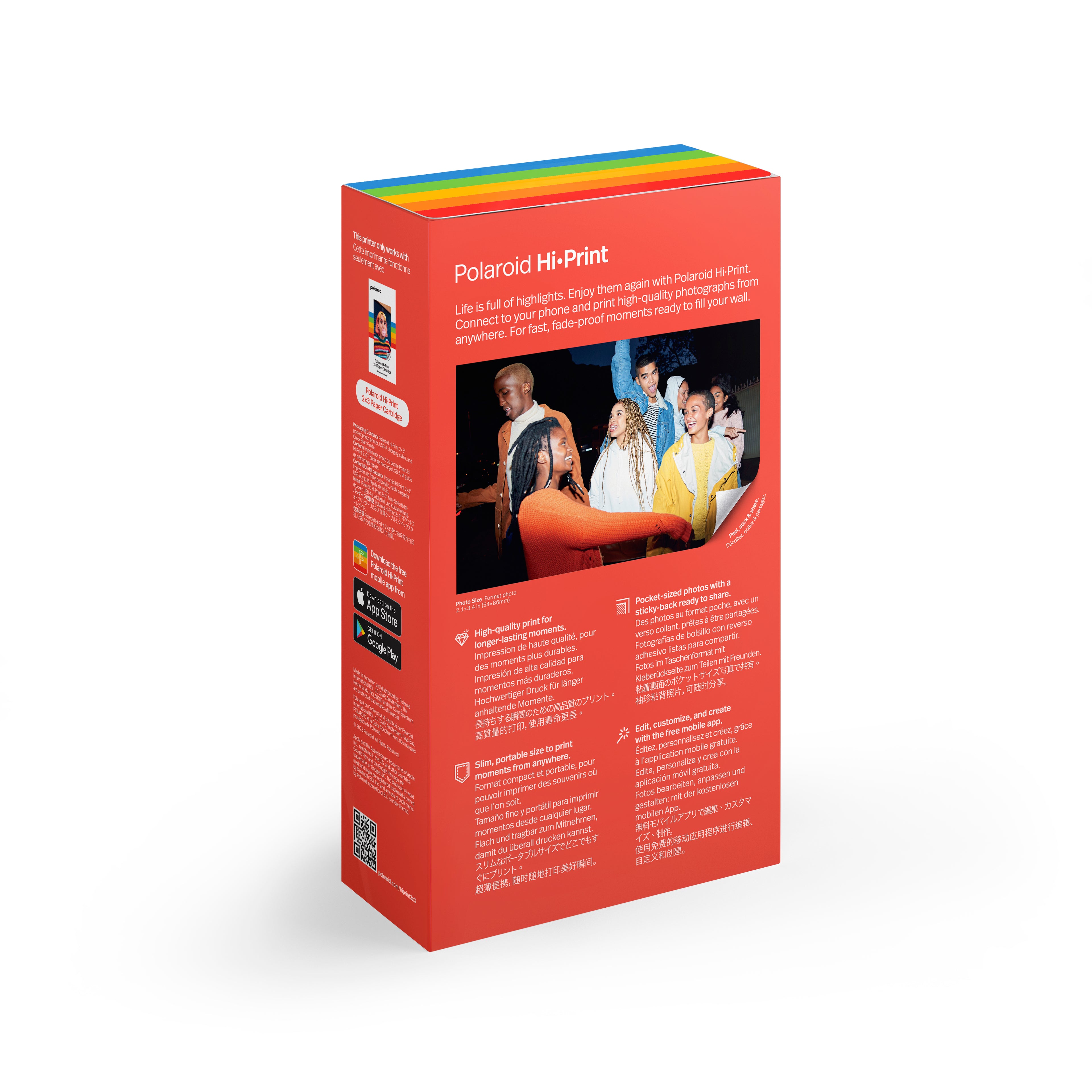 Polaroid Hi•Print 2x3 Generation 2 Pocket Photo Printer
