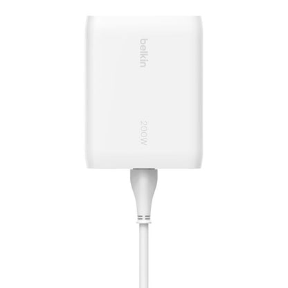 Belkin 200W 4-Port USB-C GaN Charger