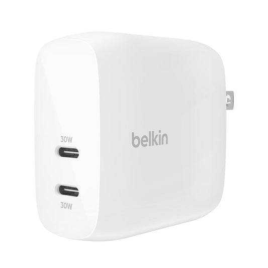 Belkin 60W Dual USB-C PD Wall Charger with PPS