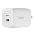 Belkin 65W Dual USB-C GaN Wall Charger with PPS