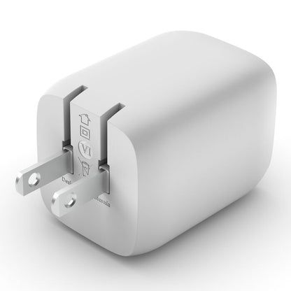 Belkin 65W Dual USB-C GaN Wall Charger with PPS